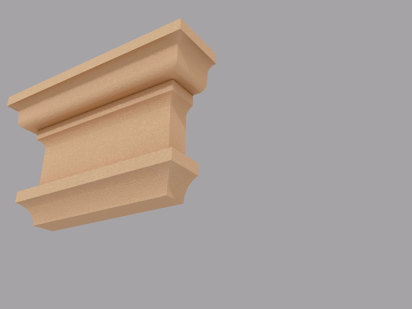 Capitel Pilastru FP702-350 250x460x100 mm