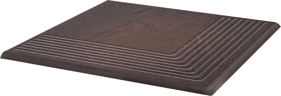 Gresie Klinker Paradyz Semir Rosa Treapta Colt 30x30 cm