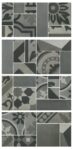 Placa decorativa Marazzi D_Segni Blend Carbone Mosaico 19X38 cm M8WM
