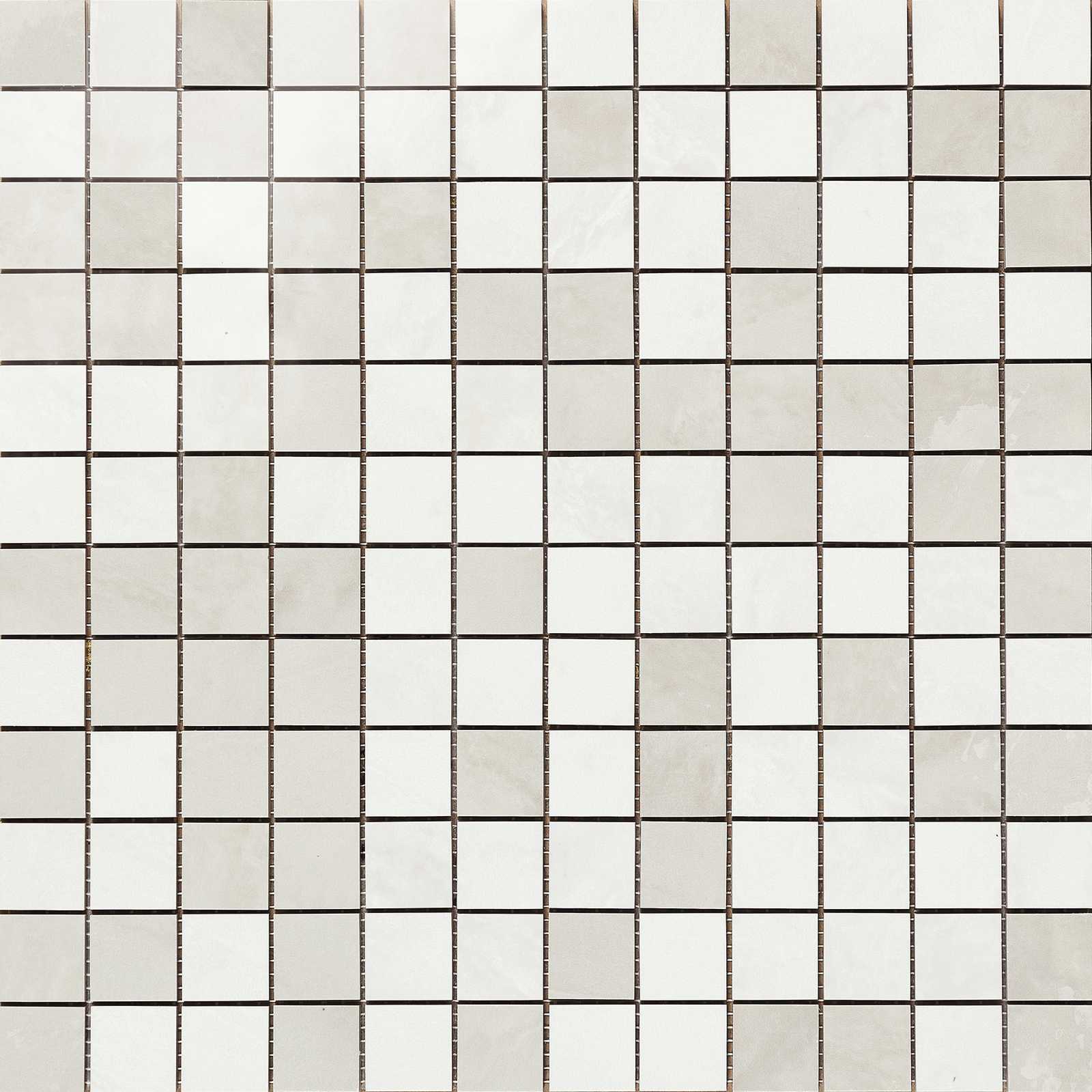 Placa decorativa Marazzi Evolutionmarble Mosaico White Rhino 32.5X32.5 cm MLYP