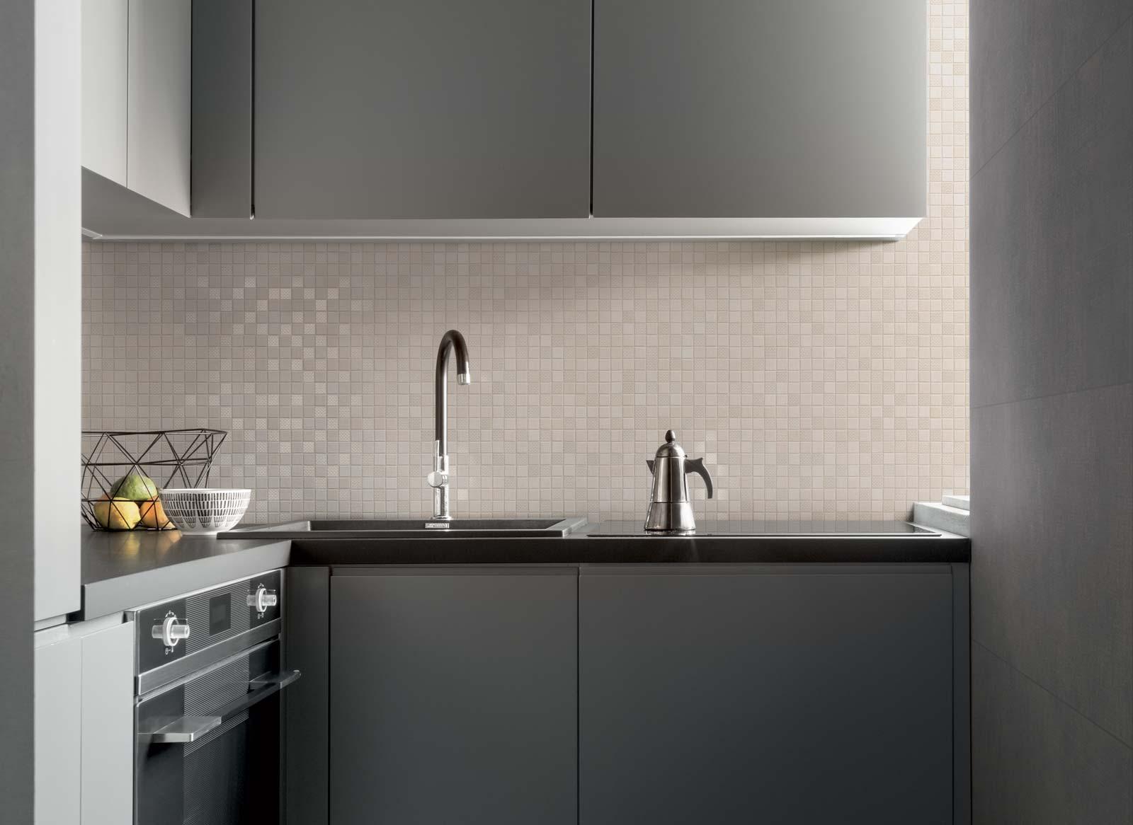 Placa decorativa Marazzi Fabric Cotton Mosaico 40X40 cm MPDH - imagine 2