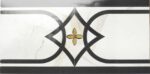 Placa decorativa Marazzi Fascia Lux Calacatta Nero Marquina 30X60 cm MK25