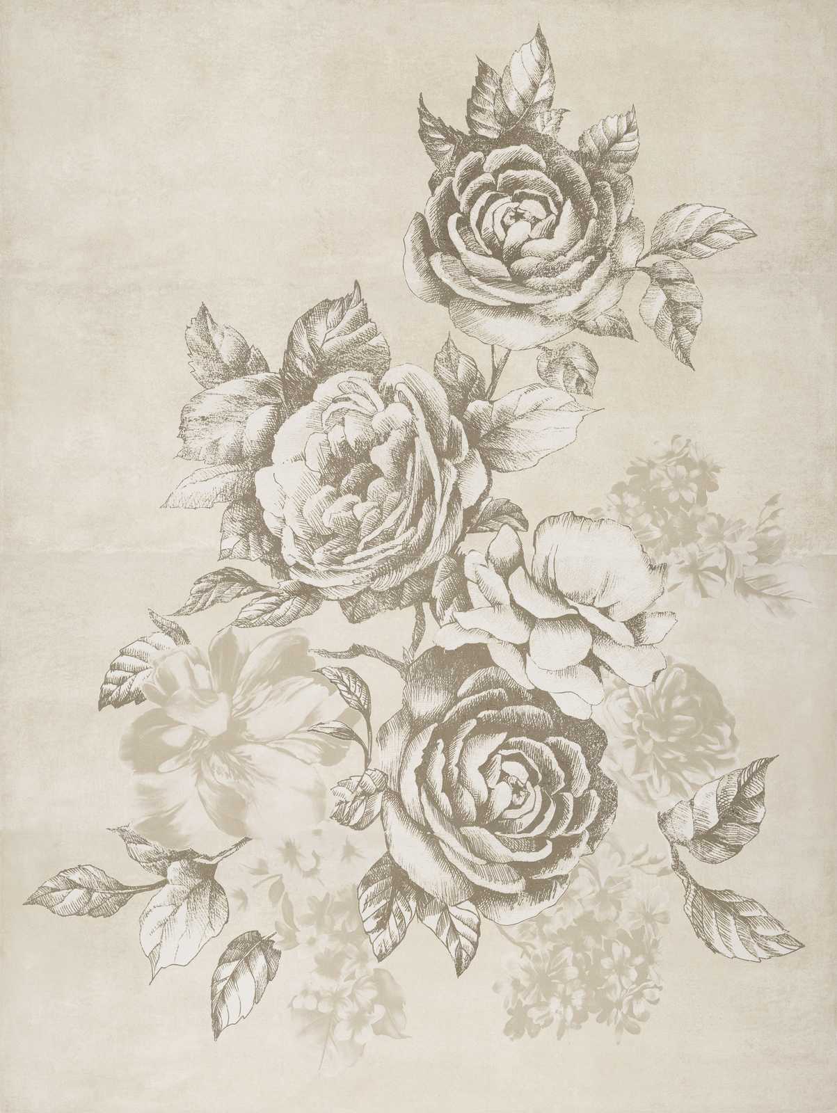 Placa decorativa Marazzi Fresco Decoro Bloom Desert 97.7X130 cm M10T