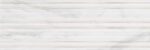 Placa decorativa Marazzi Marbleplay Decoro Classic White 30X90 cm Rectificata M5LJ