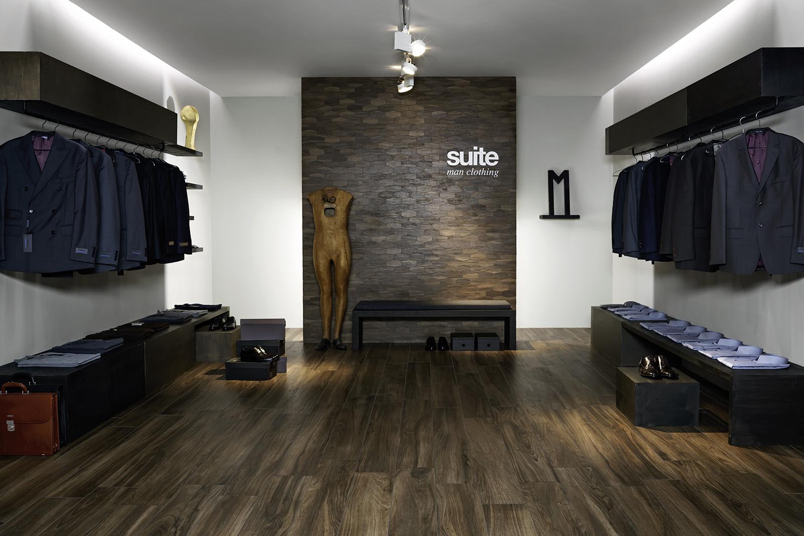 Placa decorativa Marazzi Treverkchic Noce Americano Mosaico 25x30 cm MH5R - imagine 2