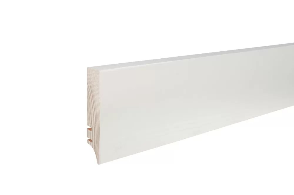 Plinta din lemn Barlinek Baituit Alb Lacuit P7C27362A 2200mm LIS-SOS-LB1-220-070-P7C - imagine 4