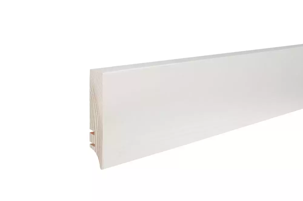 Plinta din lemn Barlinek Baituit Alb Lacuit P7C27362A 2200mm LIS-SOS-LB1-220-070-P7C