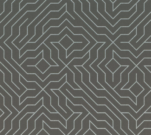 Tapet negru model modern din vinil Limonta Metropole 48317 10 x 0.53 m