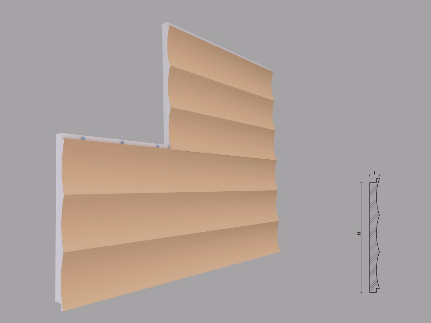 Termosistem decorativ FPTD-02 mm